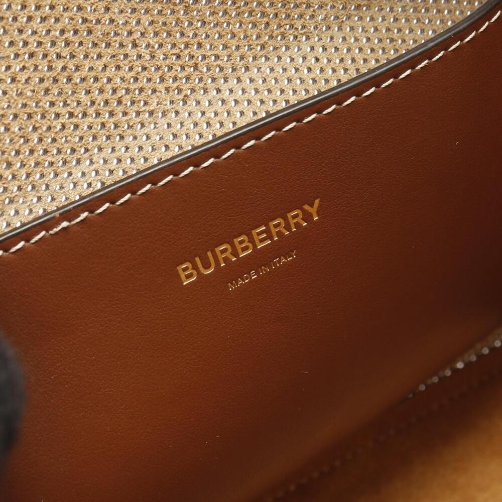 Burberry Pocket Bag Monogram Leather Brown - Picture 4 of 9